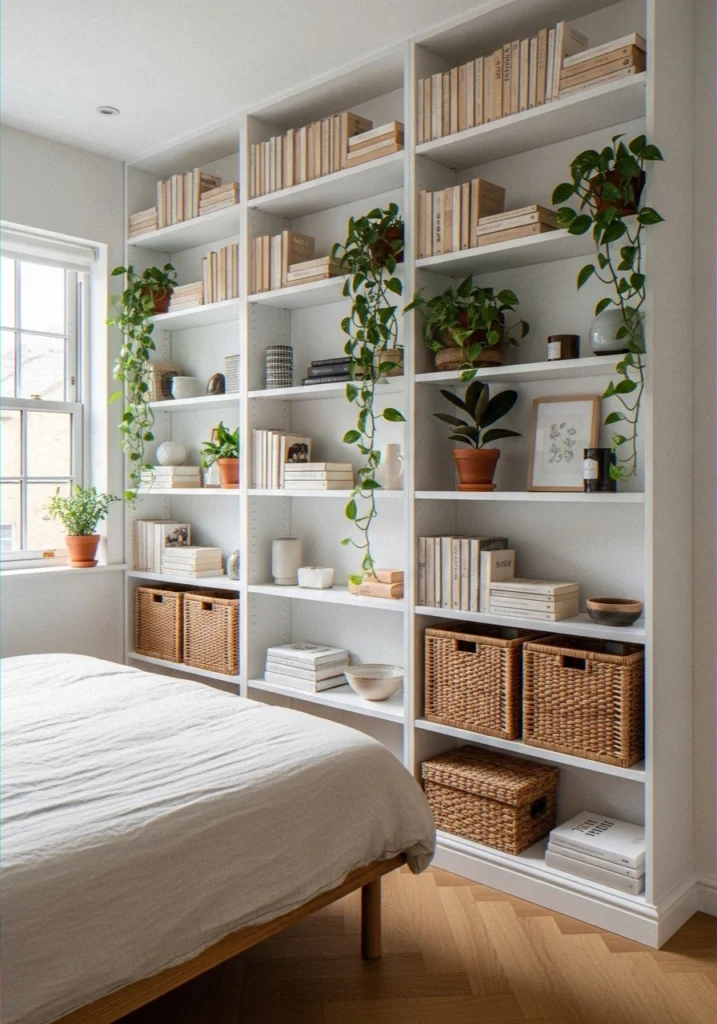 Floor-to-Ceiling Shelvin