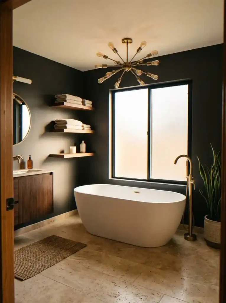 Freestanding Oval Tub