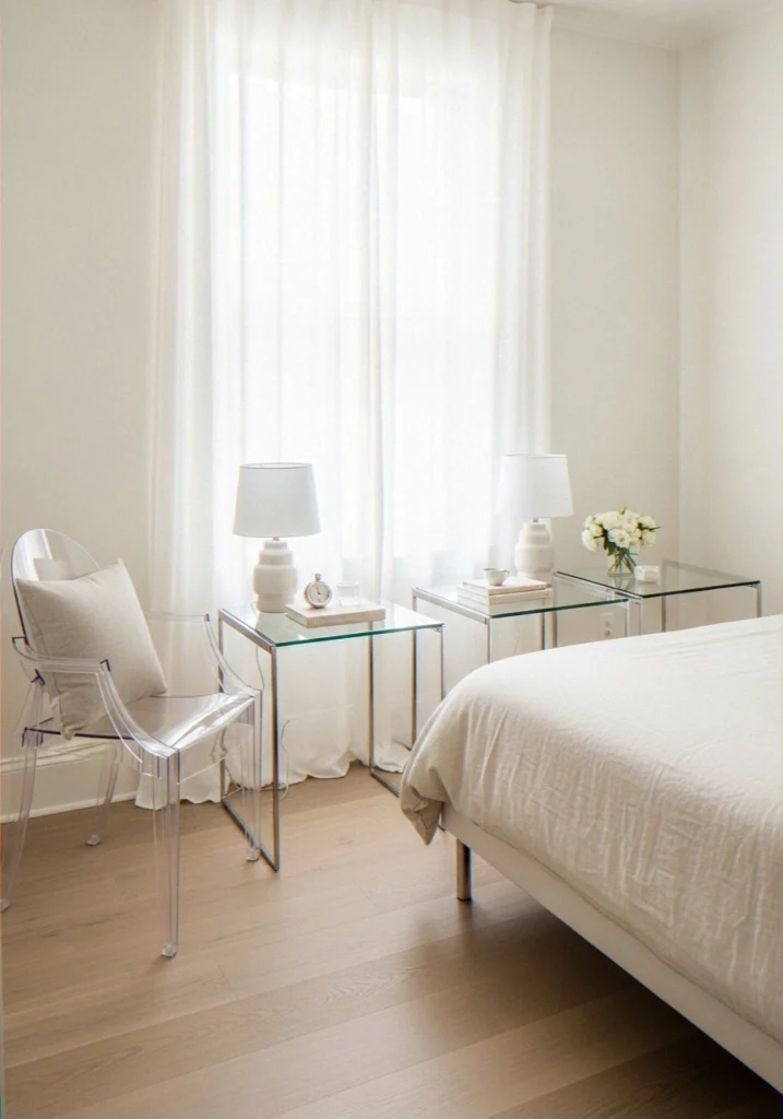 Glass and Lucite F