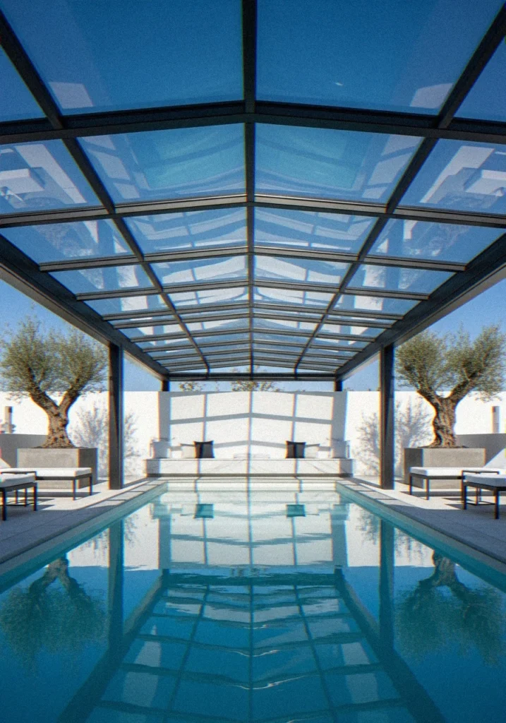Glass and Steel Canop