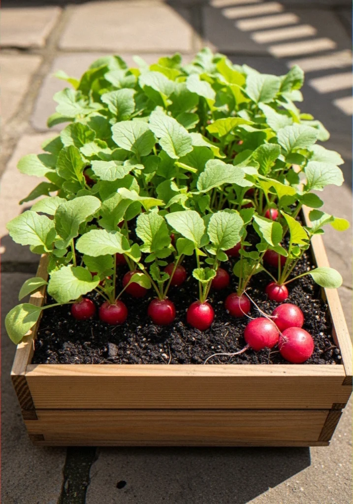 Grow Radishes First — A
