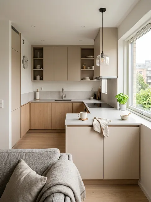 Handleless Kitchen Cabinets