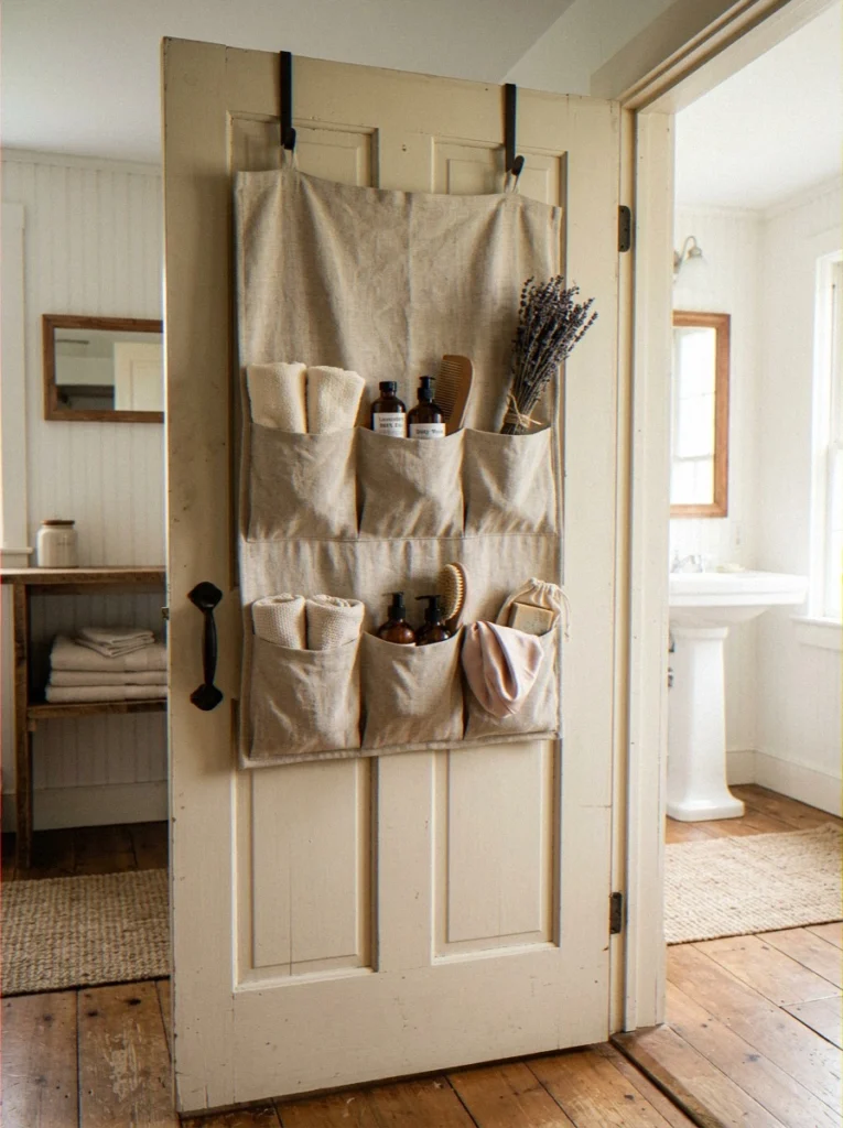  Hanging Canvas Organiser on the Back