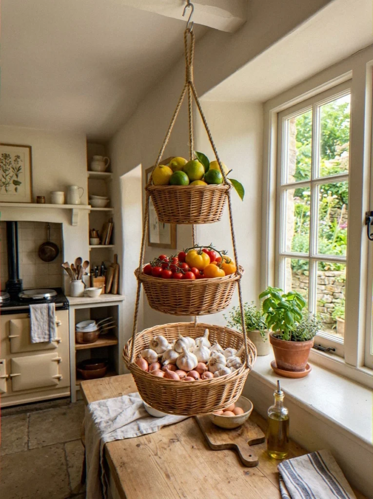 Hanging Fruit and Vegetable Baskets