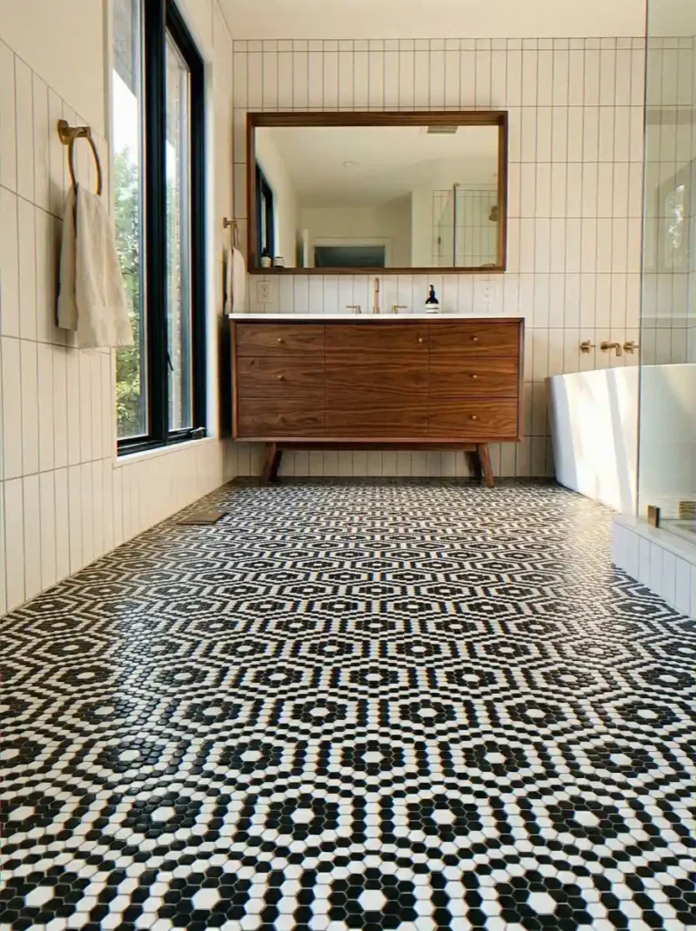 Hexagonal Floor Tiles