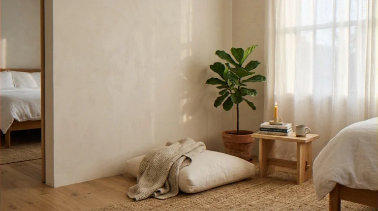 How to Set Up a Meditation Nook in a Bedroom Corner?