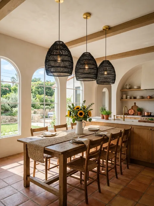 Japandi Minimal Black Cylind