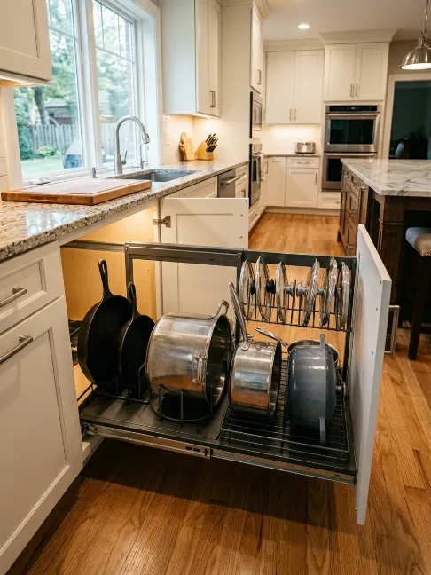 Lazy Susans In Corner An