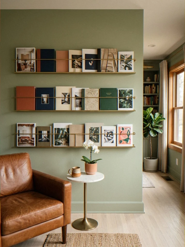 Magazine and Journal Display Rack