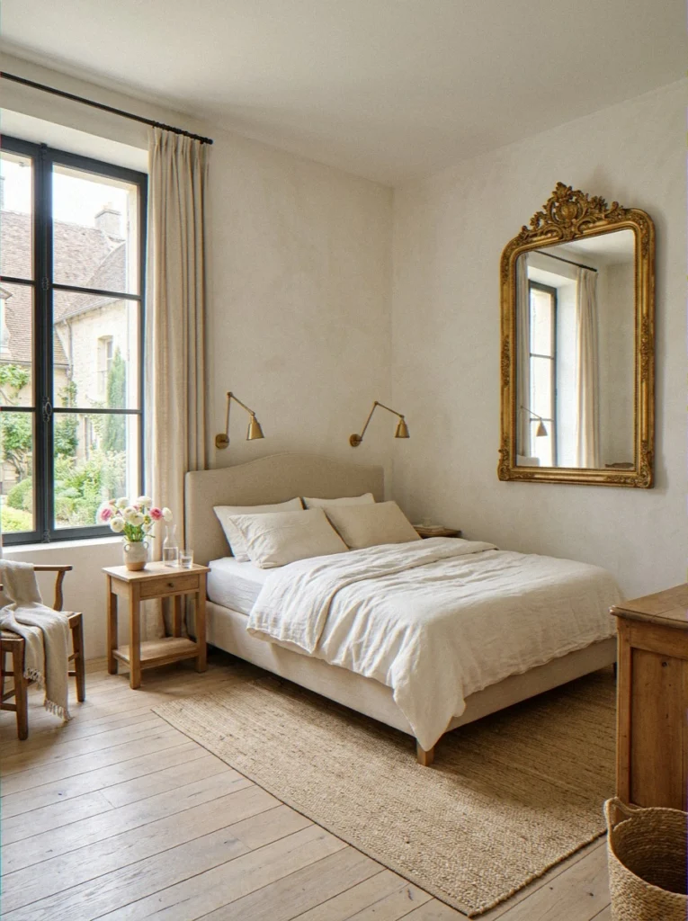 Modern French Bedroom Romantic Ideas