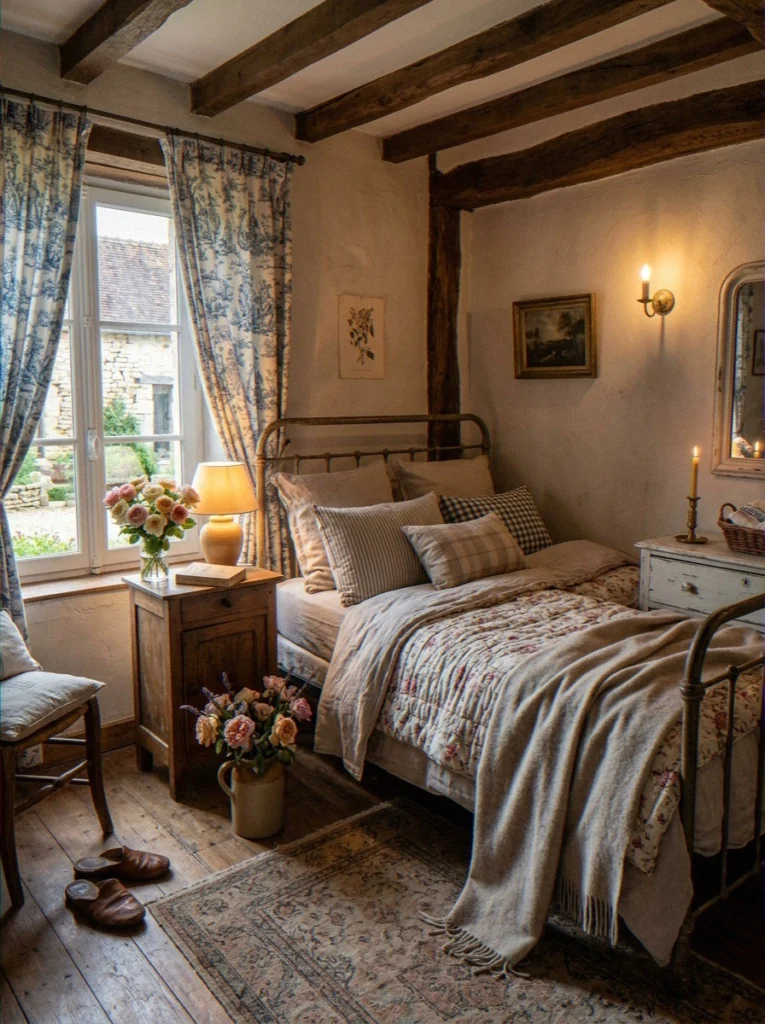 Modern French Style Bedroom 