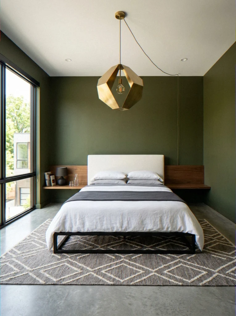 Modern Olive Green W