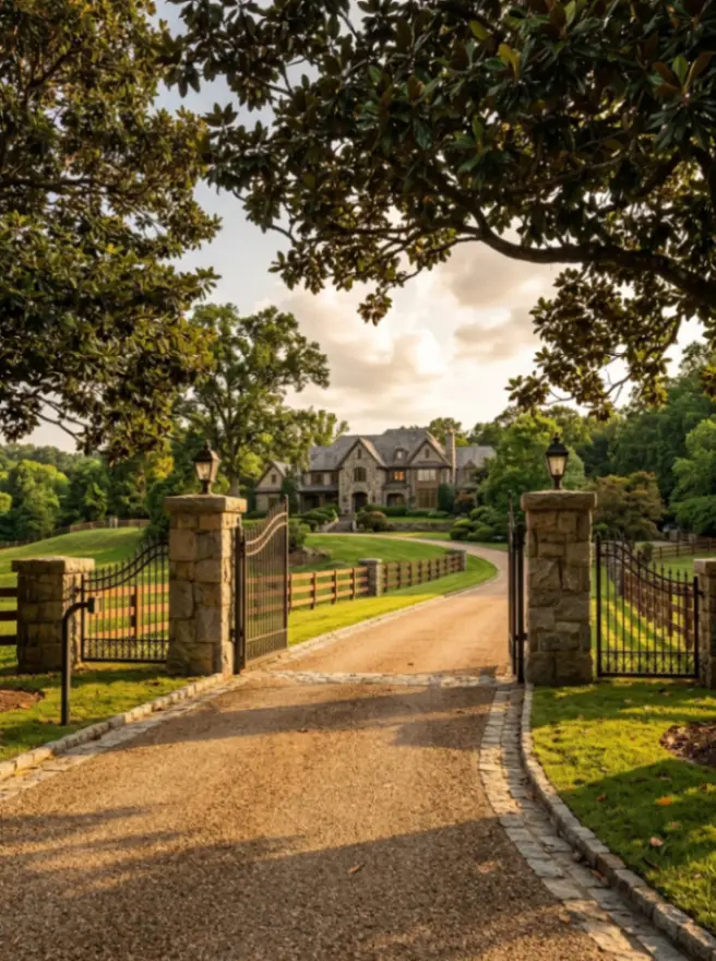 Open Tube Steel Fence