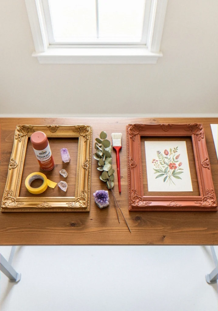 Painted Thrift Store Frame