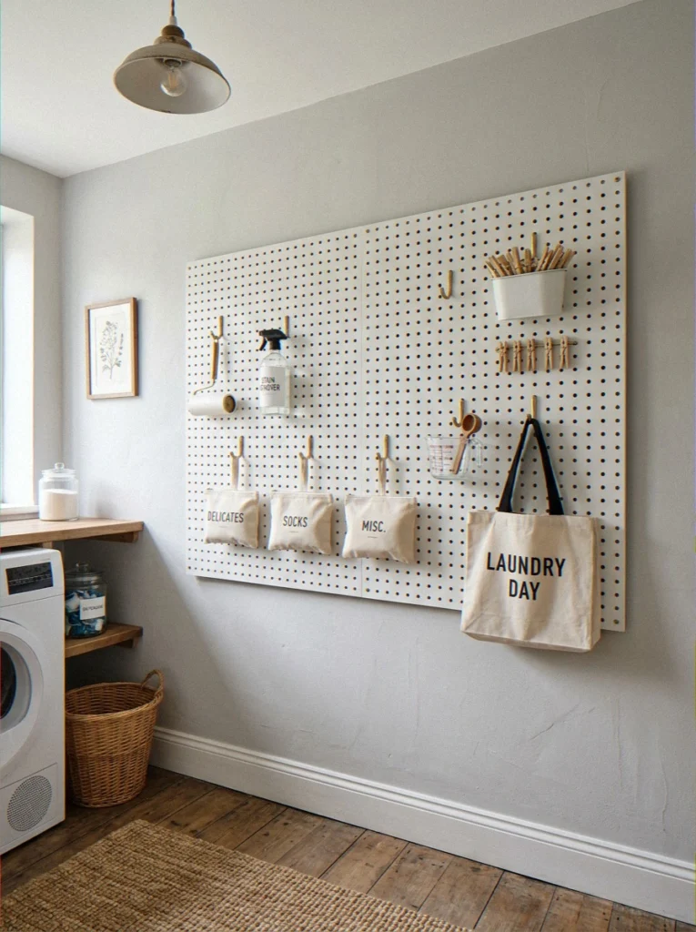 Pegboard for Laundry Tool S