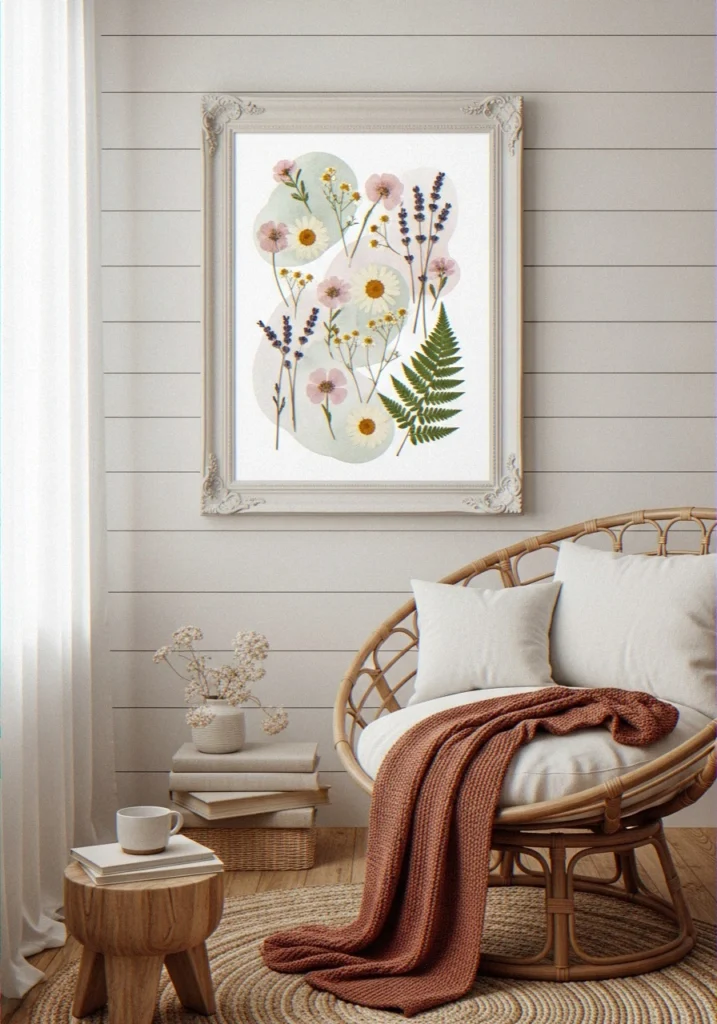 Pressed Wildflower Frame