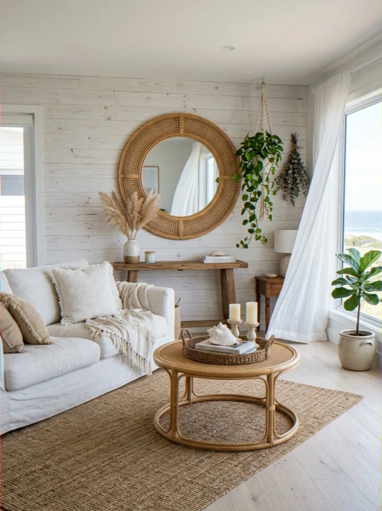 Rattan Frame Roun