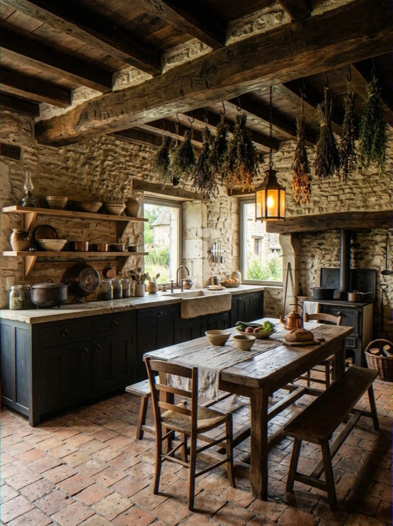 Rustic French Country