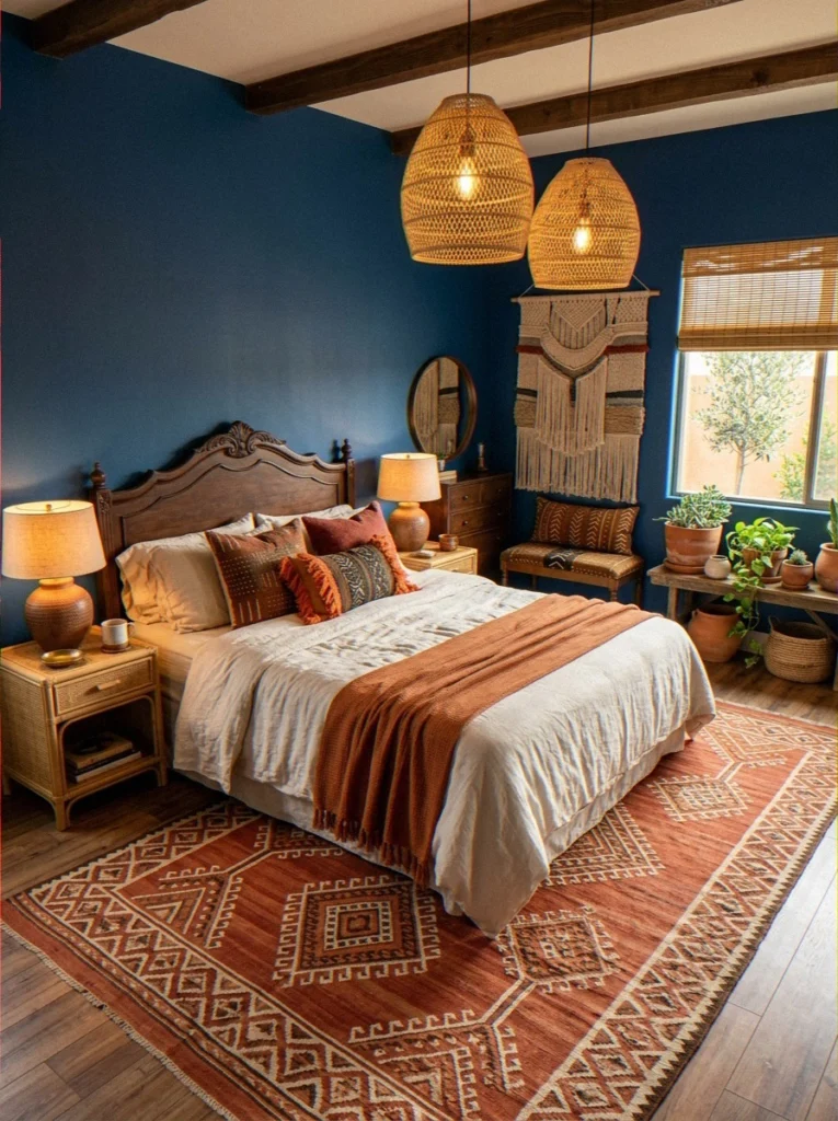 Sapphire and Terracotta: T