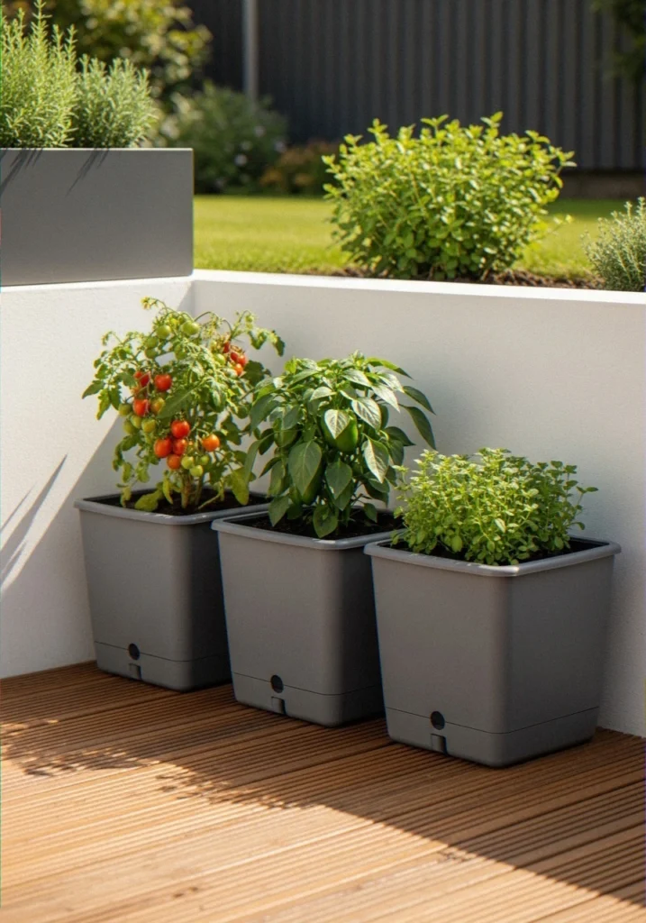 Self-Watering Containers for the Forg