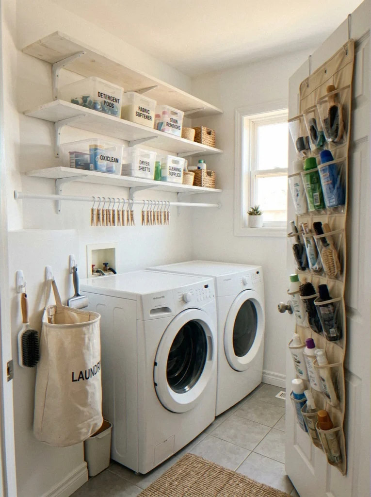 Space Saving Small Laundry Room Ideas for Small