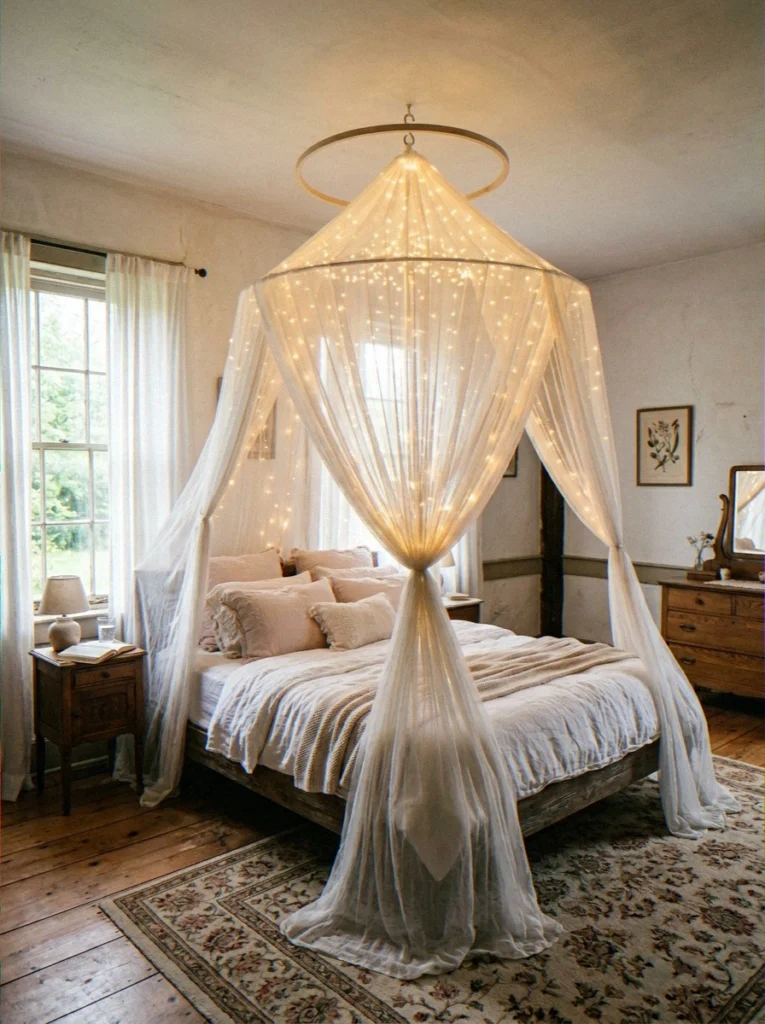 String Lights with EdisonfCandle Lanterns (R