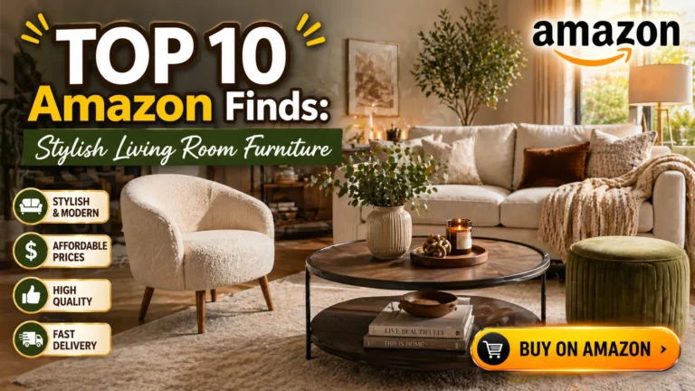 TOP 10 Amazon Finds: Stylish Living Room Furniture