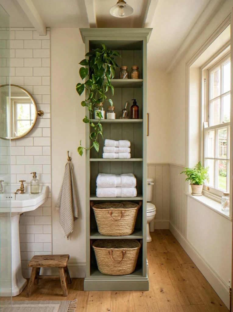 Tall Narrow Bookcase Repurpos