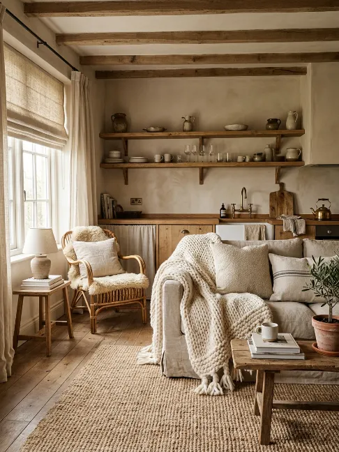  Texture Stops an Open Plan