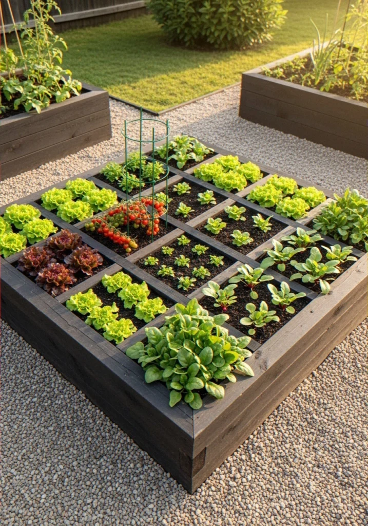 6. The Classic 4×4 Raised Bed Layout