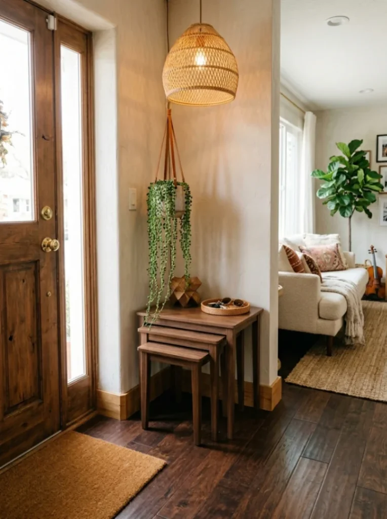 The Corner Entry Table