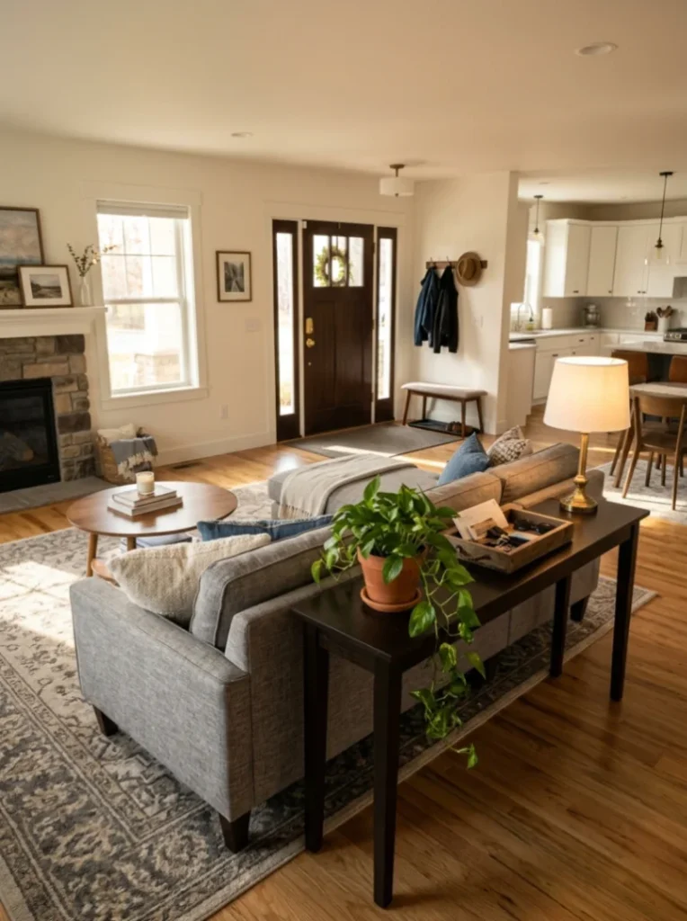 The Gallery Wall Anchored Entry