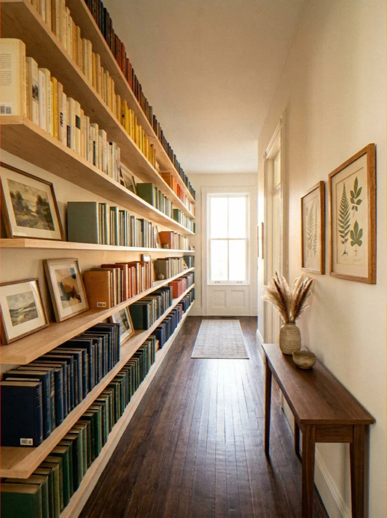 The Hallway Book Wall