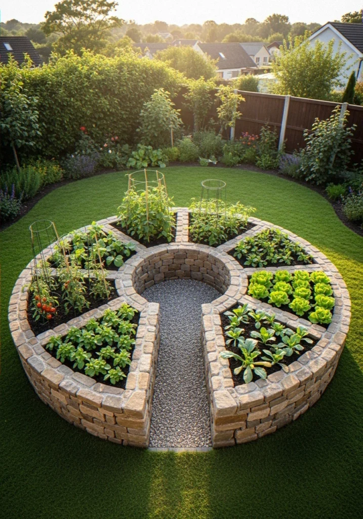 The Keyhole Garden De