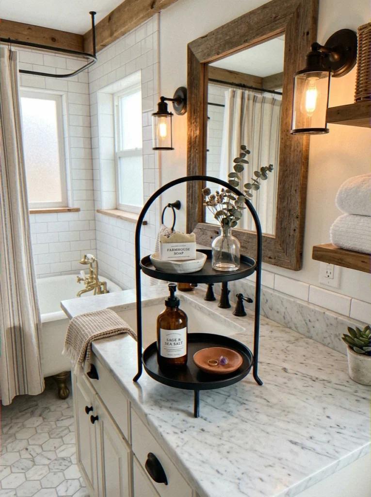  Tiered Serving Tray as Countertop Or