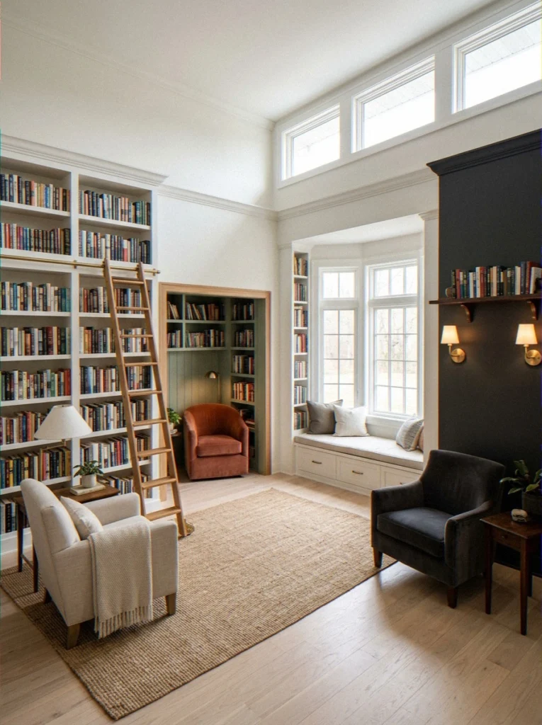 Under-Stair Library Nook