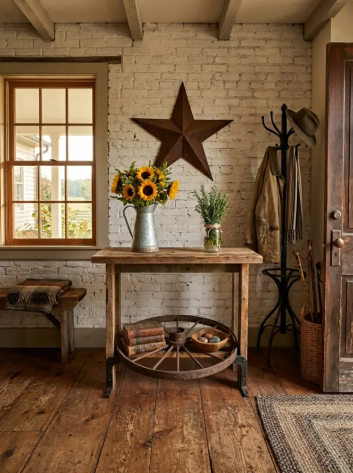 Unique Entryway Table 