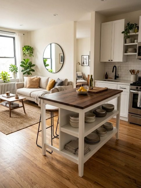 Use a Kitchen Island as Your R