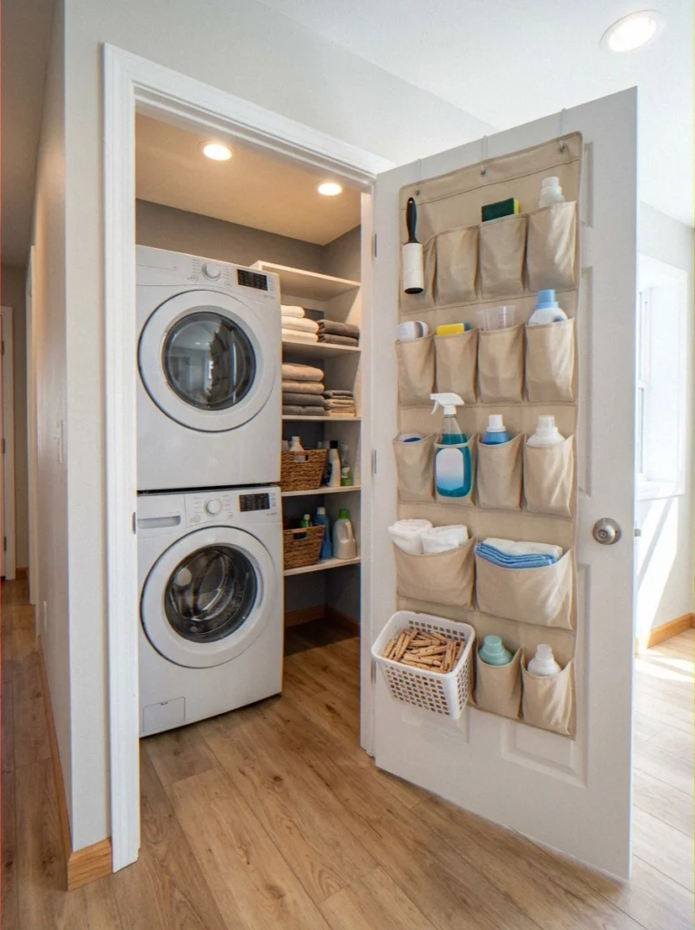 Use the Door Interior for Storag