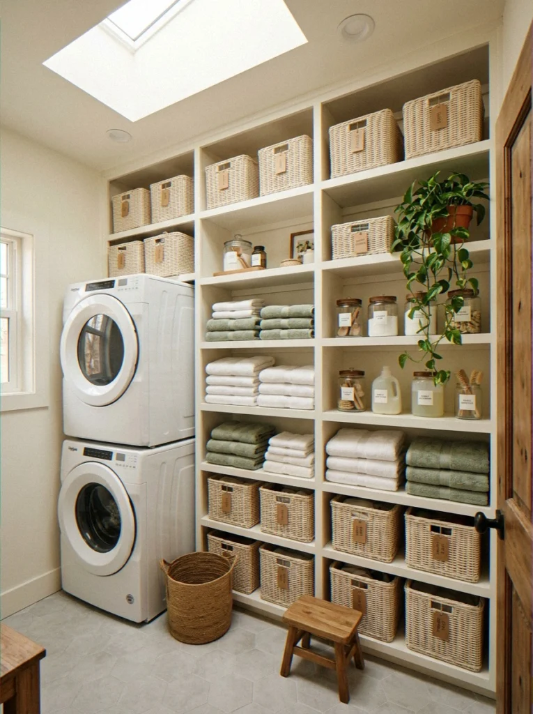 Vertical Storage and Shelvi