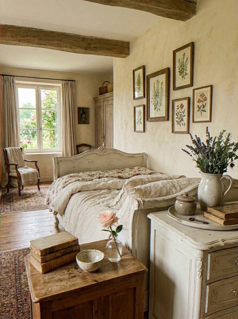 Vintage Books, Botanical Prints, and