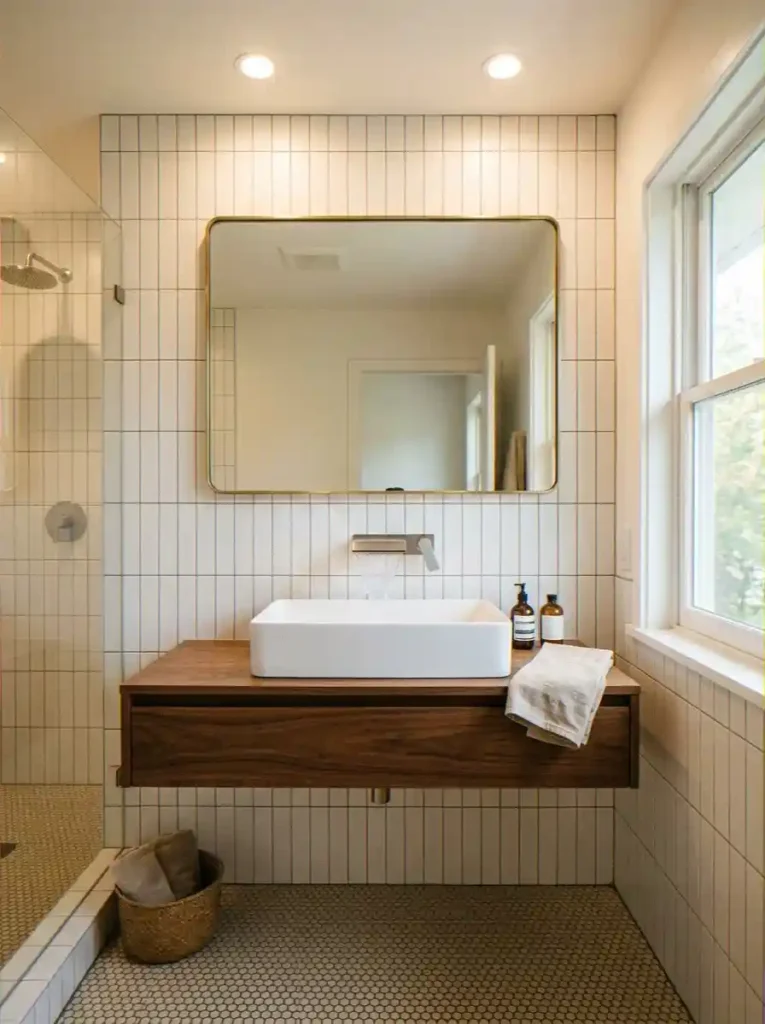 Waterfall Faucet in Brushed Nickel