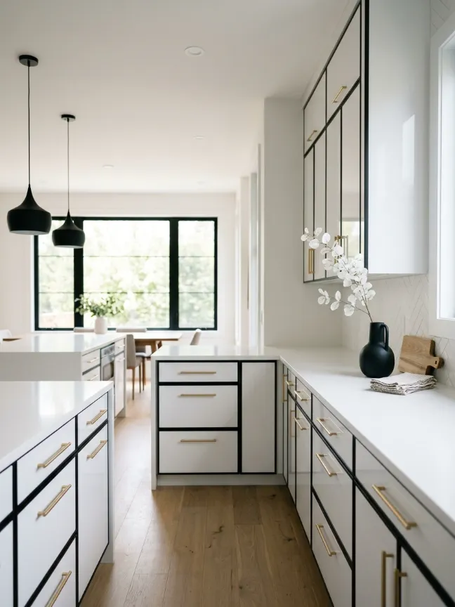 White Marble Countertops with