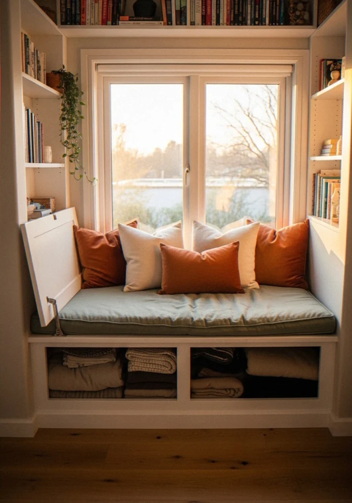 Window Seat With Hidden Storage