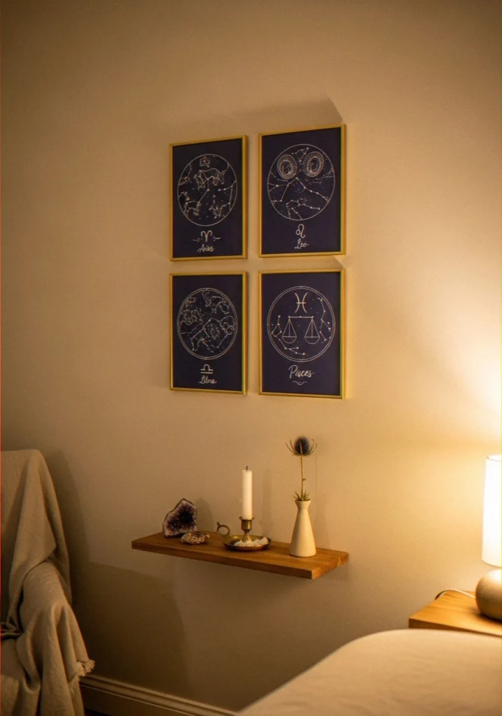 Zodiac Constellation Frame Set