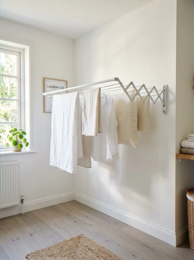 Wall-Mounted Retractable Dry