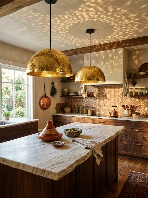 lack And Gold Smart-Compatible Pendant