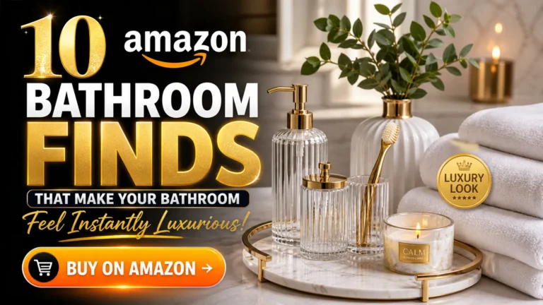 10 Amazon Bathroom Finds That Make Your Bathroom Feel Instantly Luxurious