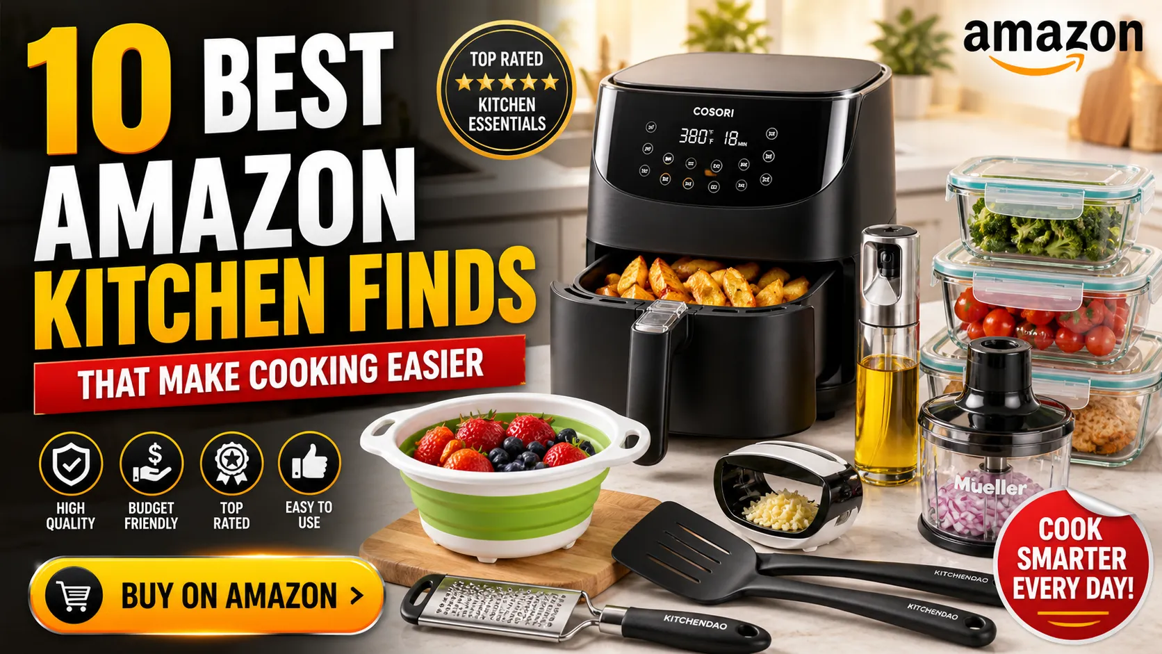 10 Best Amazon Kitchen Finds That Make Cooking Easier