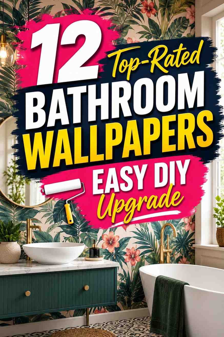 Top-Rated Bathroom Wallpapers